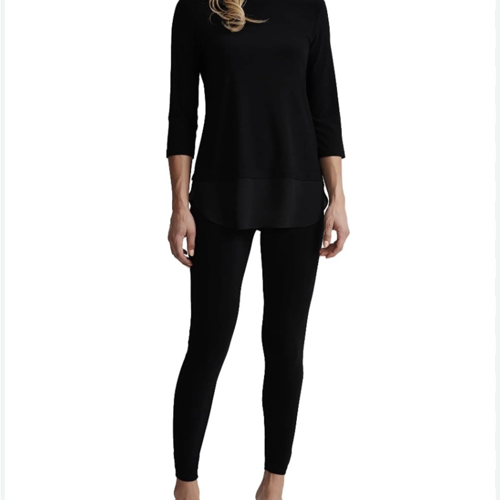 Joseph Ribkoff Black 3/4 top elegant,For casual and formal occasions 👠👢S-4 - Picture 9 of 10